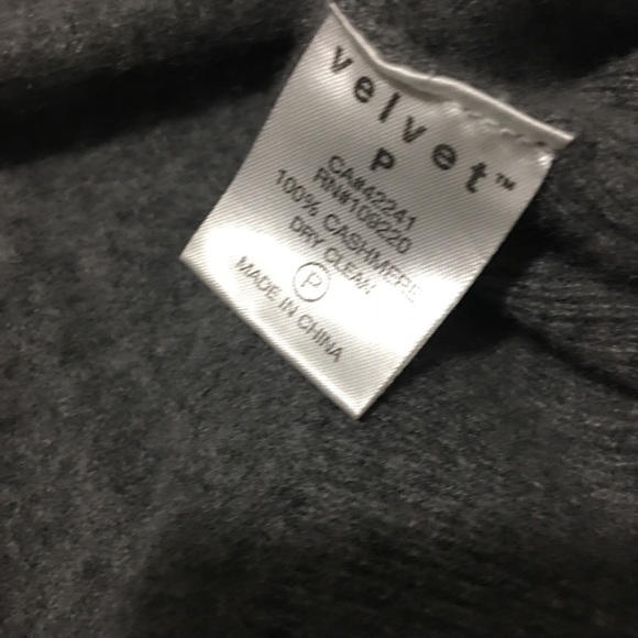 VELVET 💯%CASHMERE LONG CARDIGAN - Picture 4 of 6